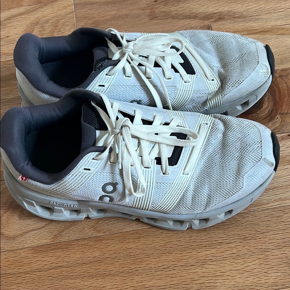 On Running Men's White Athletic Shoes